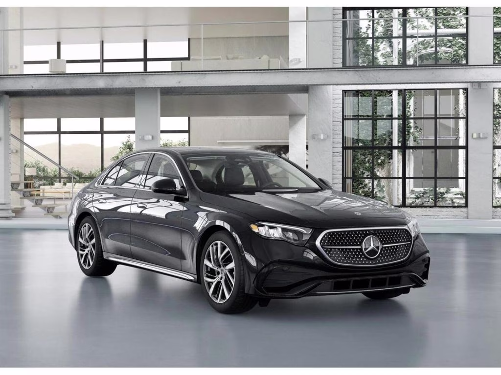 2026 Black Mercedes-Benz E-Class E 350 AWD Sedan