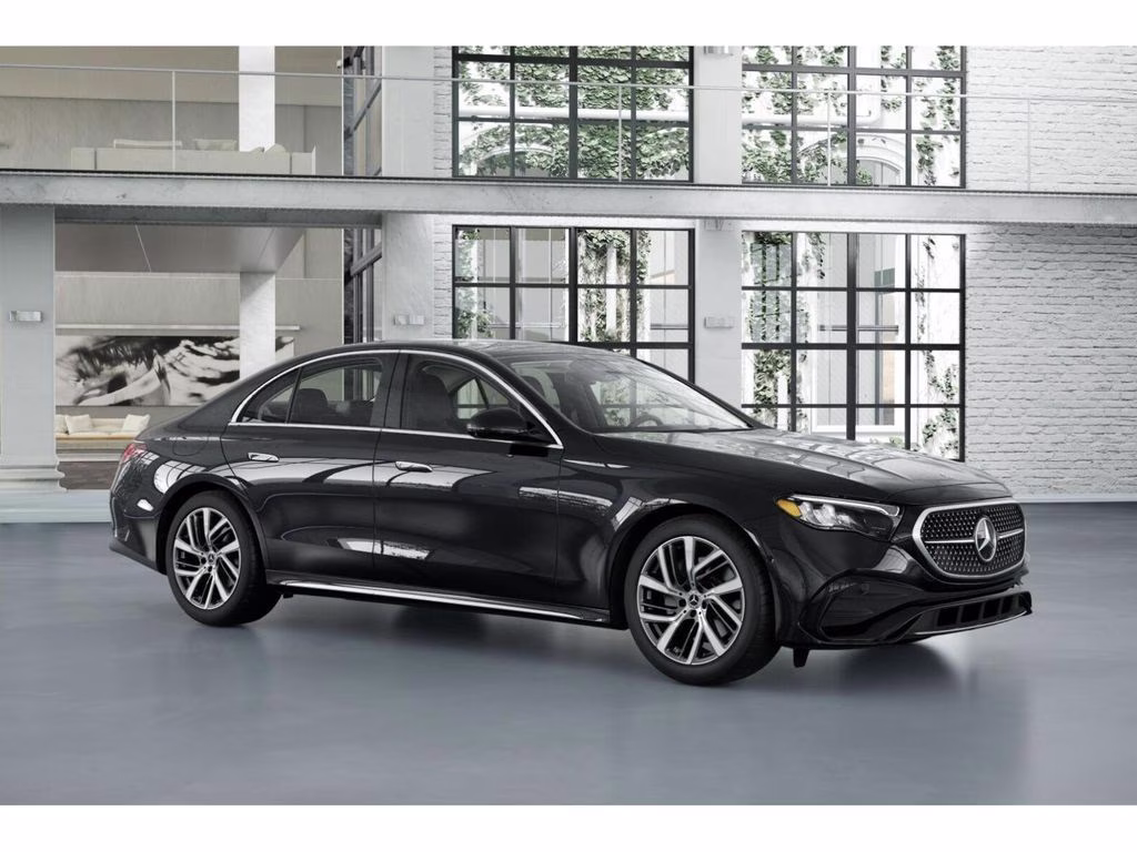 2026 Black Mercedes-Benz E-Class E 350 AWD Sedan