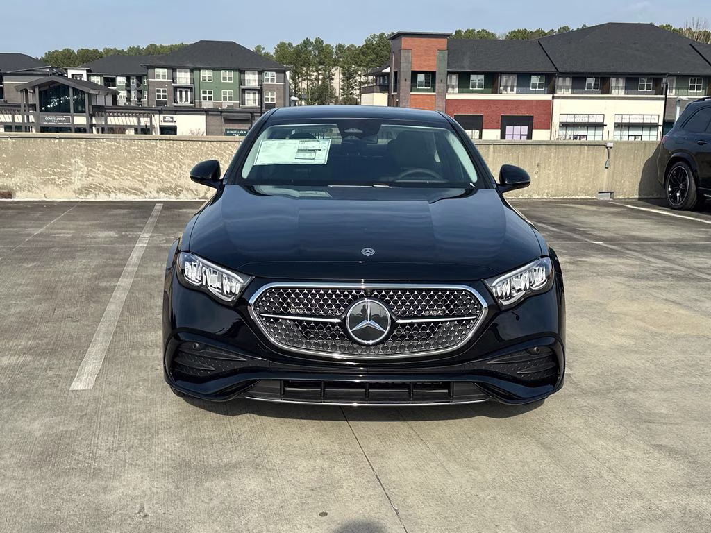 2026 Black Mercedes-Benz E-Class E 350 AWD Sedan