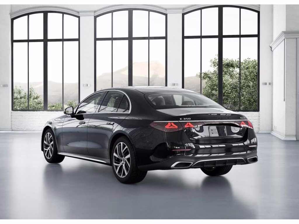 2026 Black Mercedes-Benz E-Class E 350 AWD Sedan