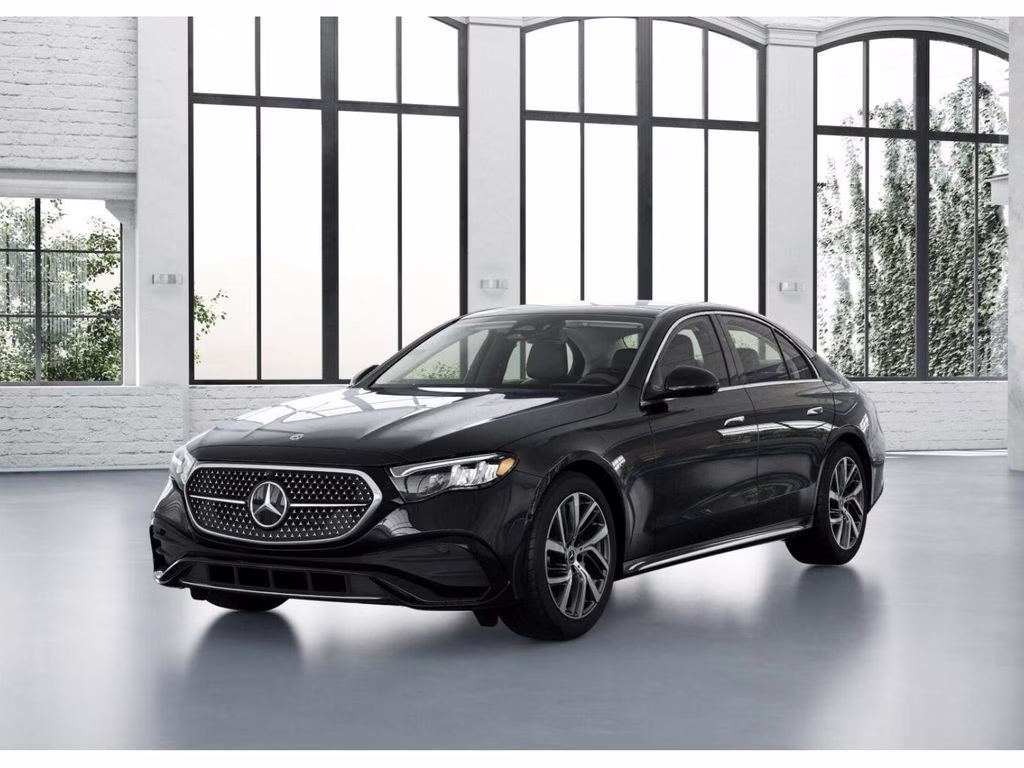 2026 Black Mercedes-Benz E-Class E 350 AWD Sedan