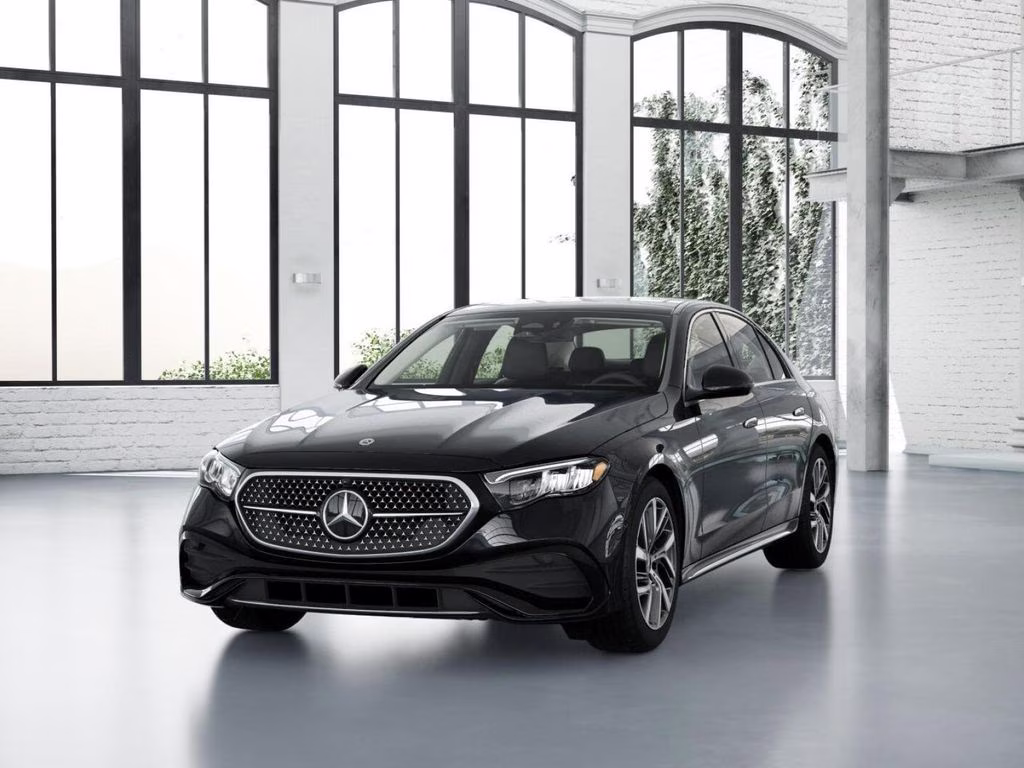 2026 Black Mercedes-Benz E-Class E 350 AWD Sedan
