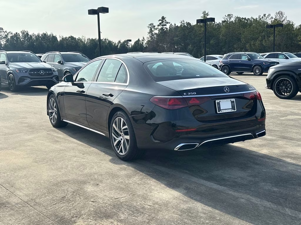 2026 Black Mercedes-Benz E-Class E 350 AWD Sedan