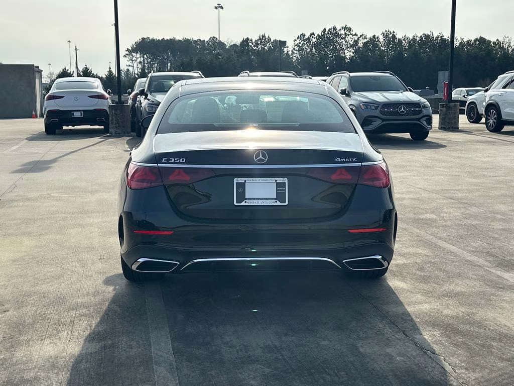 2026 Black Mercedes-Benz E-Class E 350 AWD Sedan