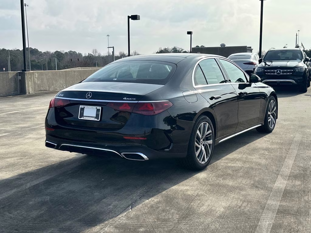 2026 Black Mercedes-Benz E-Class E 350 AWD Sedan