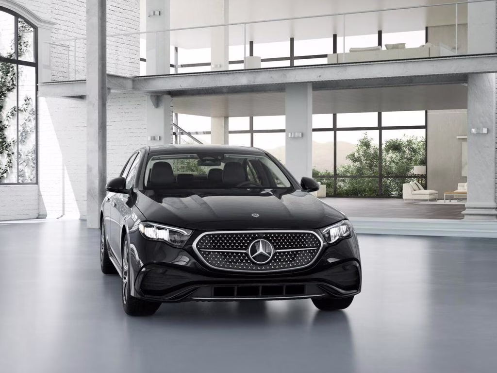 2026 Black Mercedes-Benz E-Class E 350 AWD Sedan