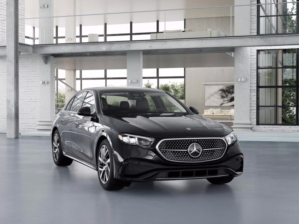 2026 Black Mercedes-Benz E-Class E 350 AWD Sedan