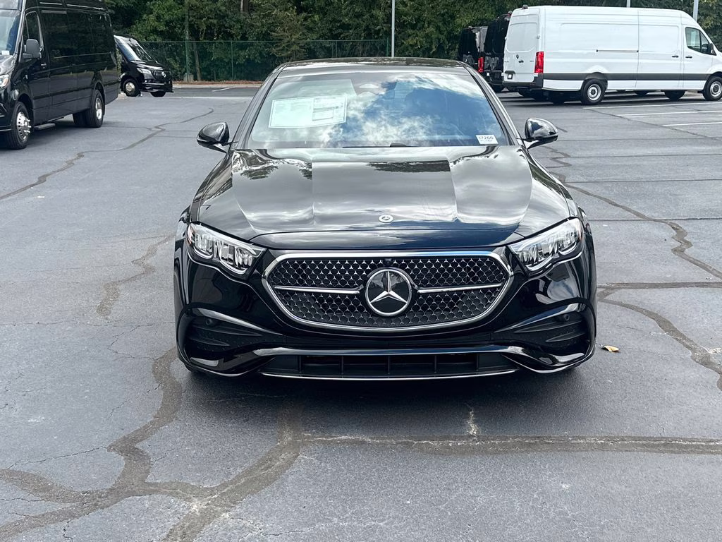 2026 Black Mercedes-Benz E-Class E 350 AWD Sedan