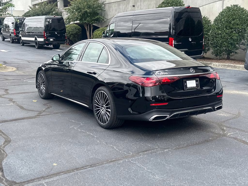 2026 Black Mercedes-Benz E-Class E 350 AWD Sedan