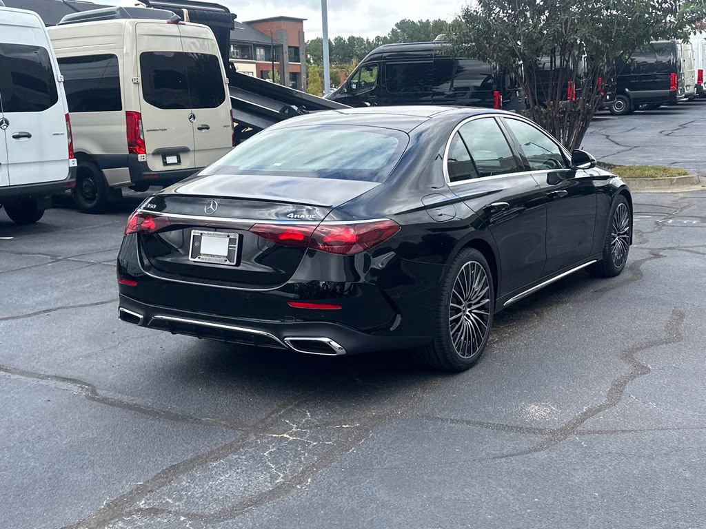 2026 Black Mercedes-Benz E-Class E 350 AWD Sedan