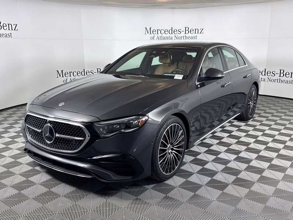 2026 Graphite Grey Metallic Mercedes-Benz E-Class E 350 AWD Sedan
