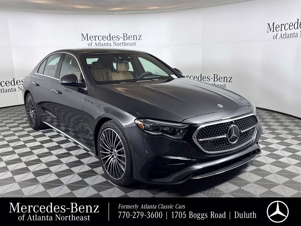 2026 Graphite Grey Metallic Mercedes-Benz E-Class E 350 AWD Sedan