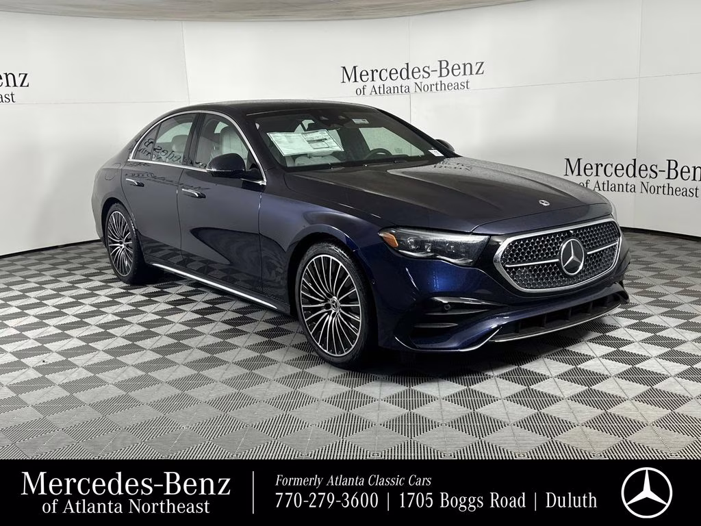 2026 Nautical Mercedes-Benz E-Class E 350 AWD Sedan