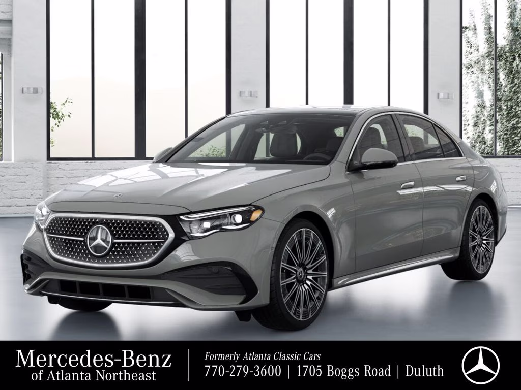 2026 Gray Mercedes-Benz E-Class E 450 AWD Sedan
