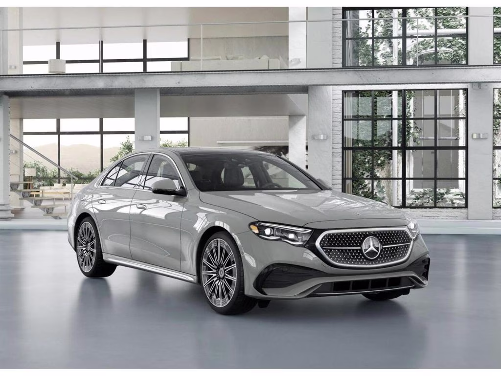 2026 Gray Mercedes-Benz E-Class E 450 AWD Sedan