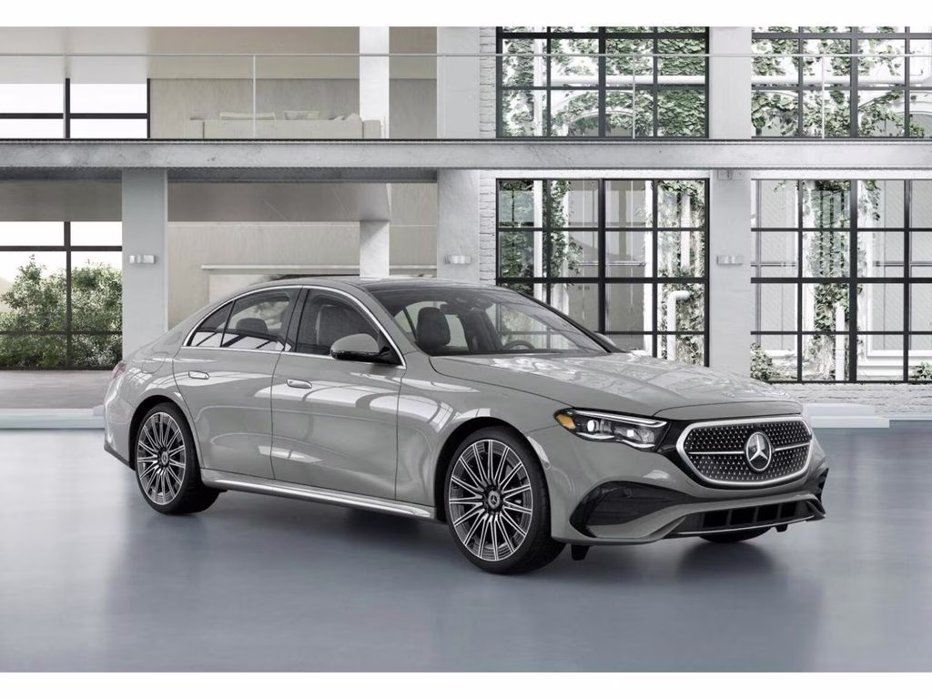 2026 Gray Mercedes-Benz E-Class E 450 AWD Sedan