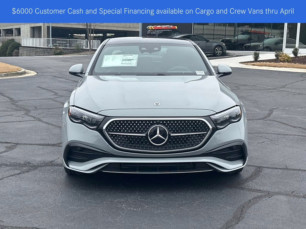 2026 Gray Mercedes-Benz E-Class E 450 AWD Sedan