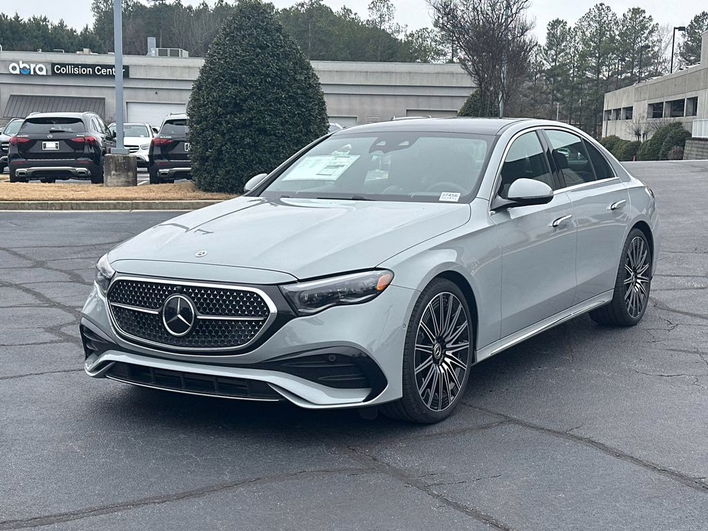 2026 Gray Mercedes-Benz E-Class E 450 AWD Sedan