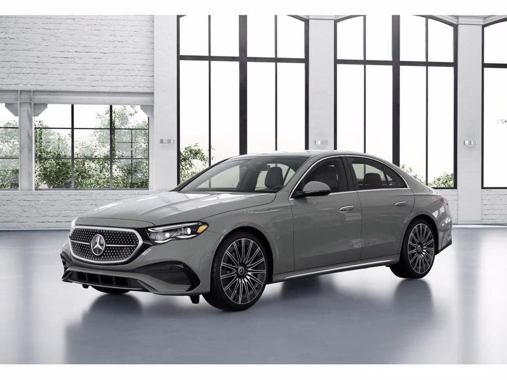 2026 Gray Mercedes-Benz E-Class E 450 AWD Sedan