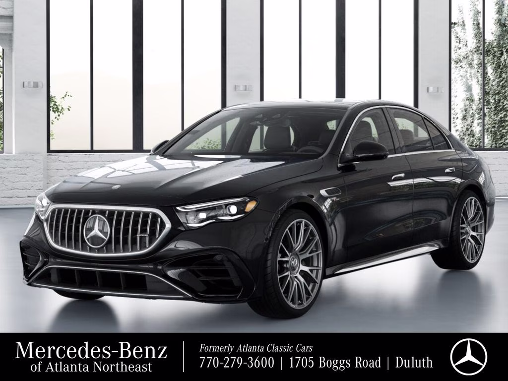 2026 Black Mercedes-Benz E-Class E 53 AMG AWD Sedan