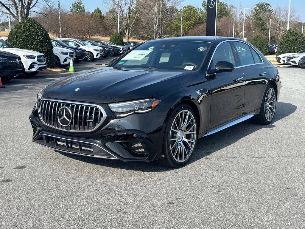 2026 Black Mercedes-Benz E-Class E 53 AMG AWD Sedan