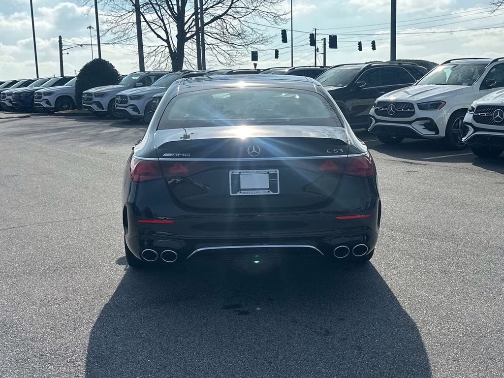 2026 Black Mercedes-Benz E-Class E 53 AMG AWD Sedan