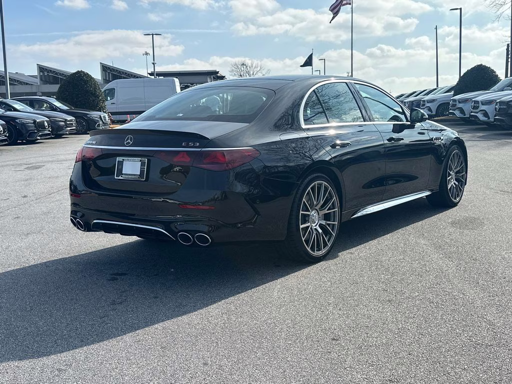 2026 Black Mercedes-Benz E-Class E 53 AMG AWD Sedan