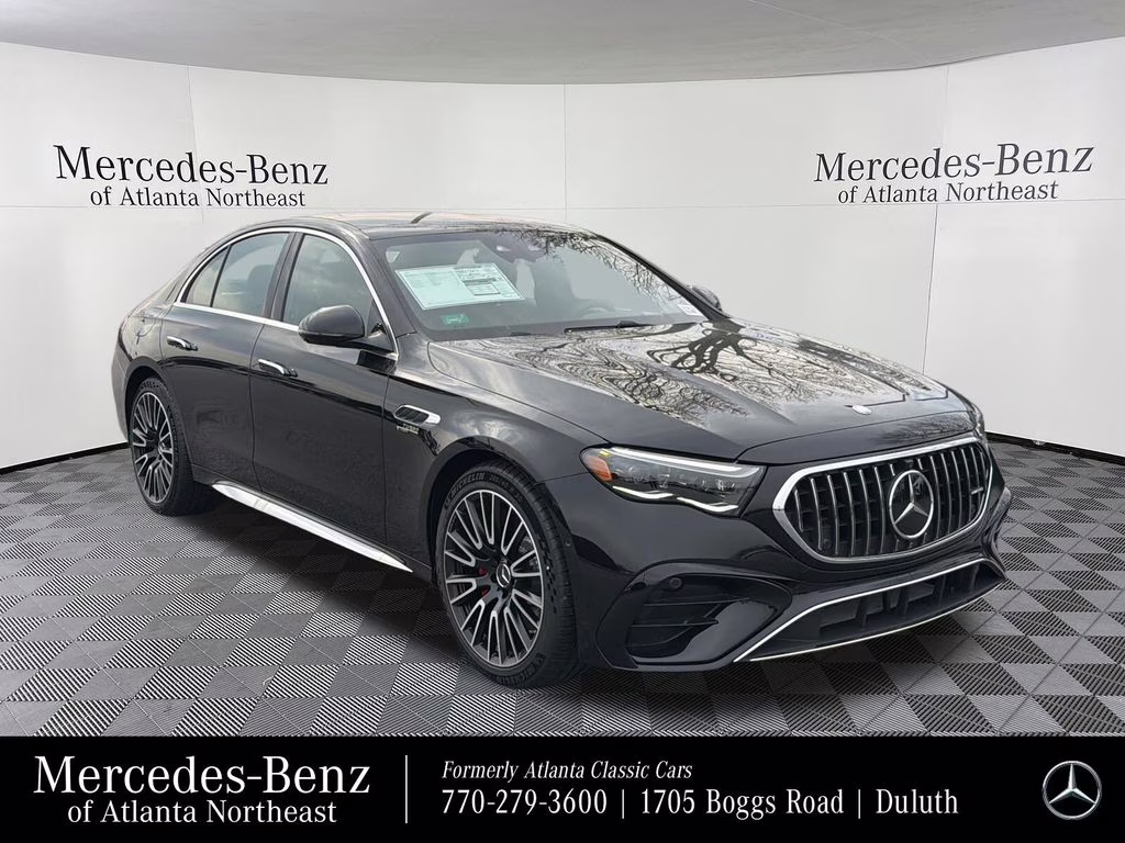2026 Obsidian Mercedes-Benz E-Class E 53 AMG AWD Sedan