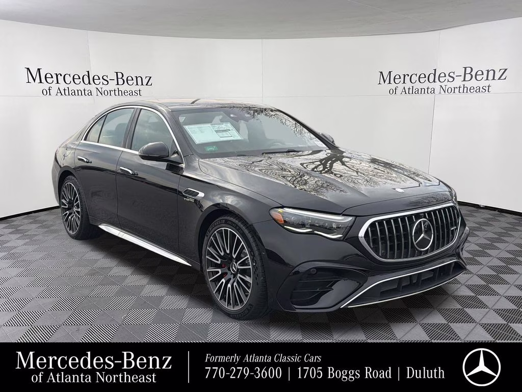 2026 Obsidian Mercedes-Benz E-Class E 53 AMG AWD Sedan