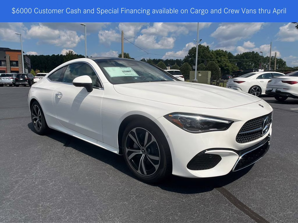 2026 White Mercedes-Benz CLE CLE 300 AWD Coupe