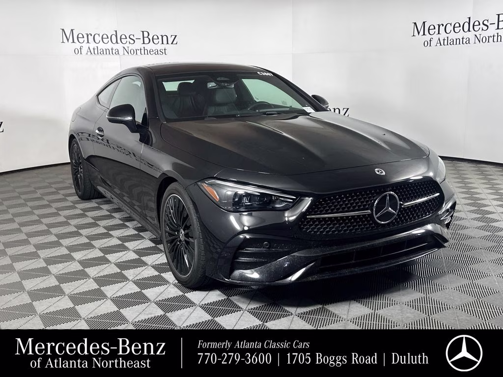 2026 Obsidian Black Metallic Mercedes-Benz CLE CLE 300 AWD Coupe