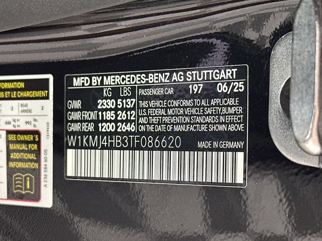2026 Obsidian Black Metallic Mercedes-Benz CLE CLE 300 AWD Coupe