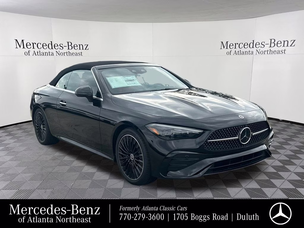 2026 207/040black Mercedes-Benz CLE CLE 300 AWD Convertible
