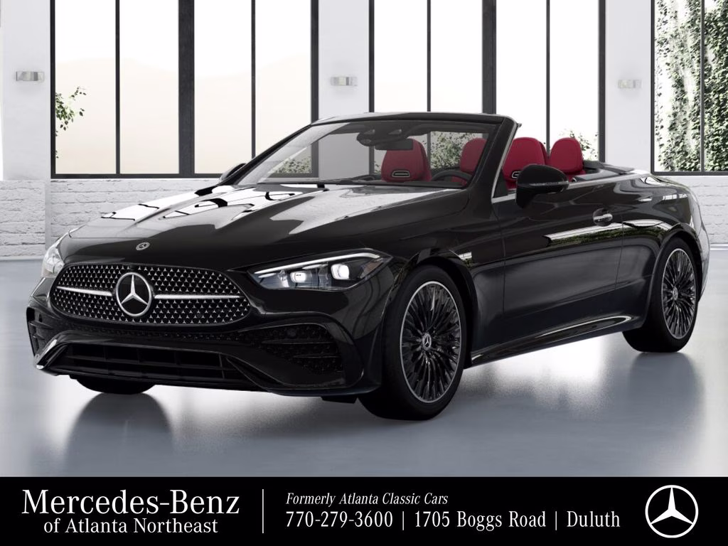 2026 207/040black Mercedes-Benz CLE CLE 300 AWD Convertible