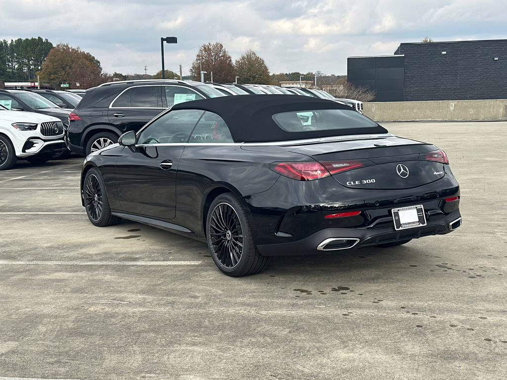 2026 207/040black Mercedes-Benz CLE CLE 300 AWD Convertible