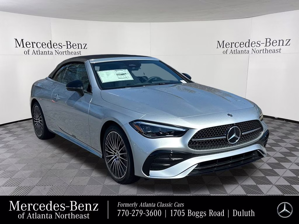 2026 Silver Mercedes-Benz CLE CLE 300 AWD Convertible