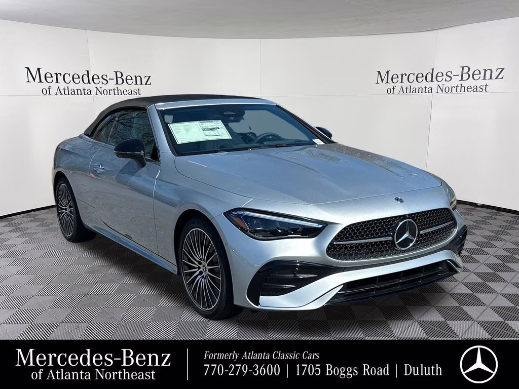 2026 Silver Mercedes-Benz CLE CLE 300 AWD Convertible