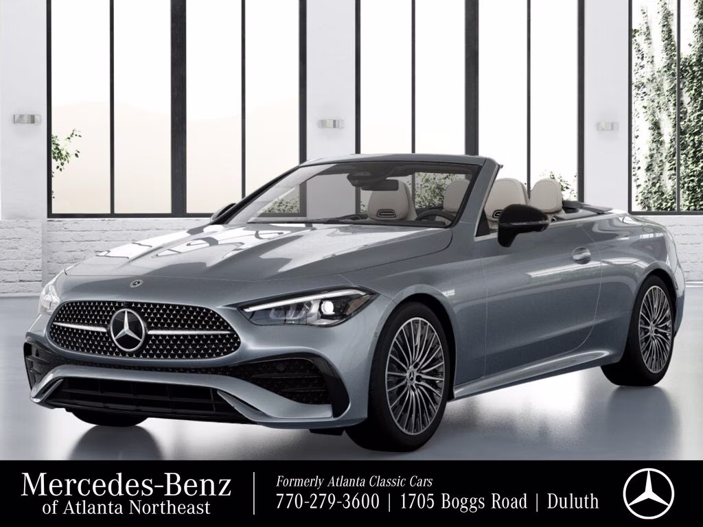 2026 Silver Mercedes-Benz CLE CLE 300 AWD Convertible