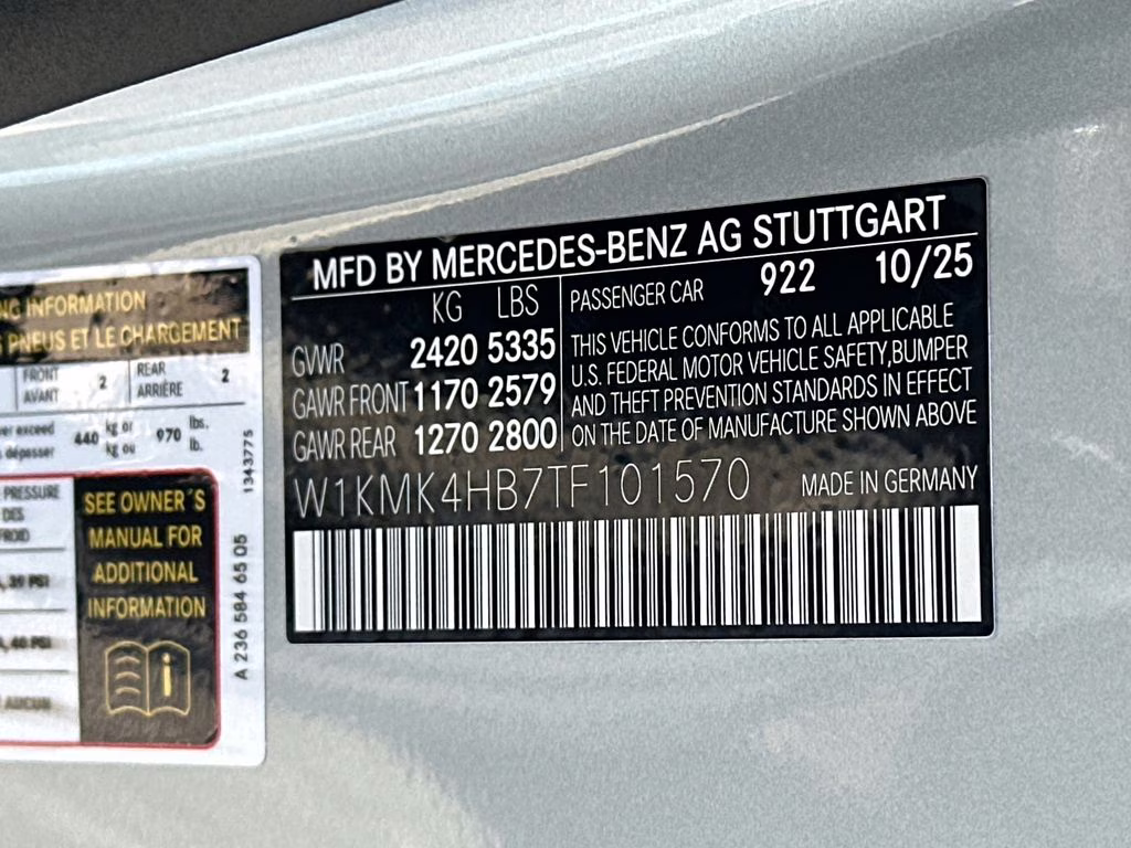 2026 Silver Mercedes-Benz CLE CLE 300 AWD Convertible