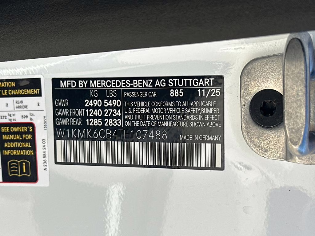 2026 Moonlight Mercedes-Benz CLE CLE 53 AMG AWD Convertible