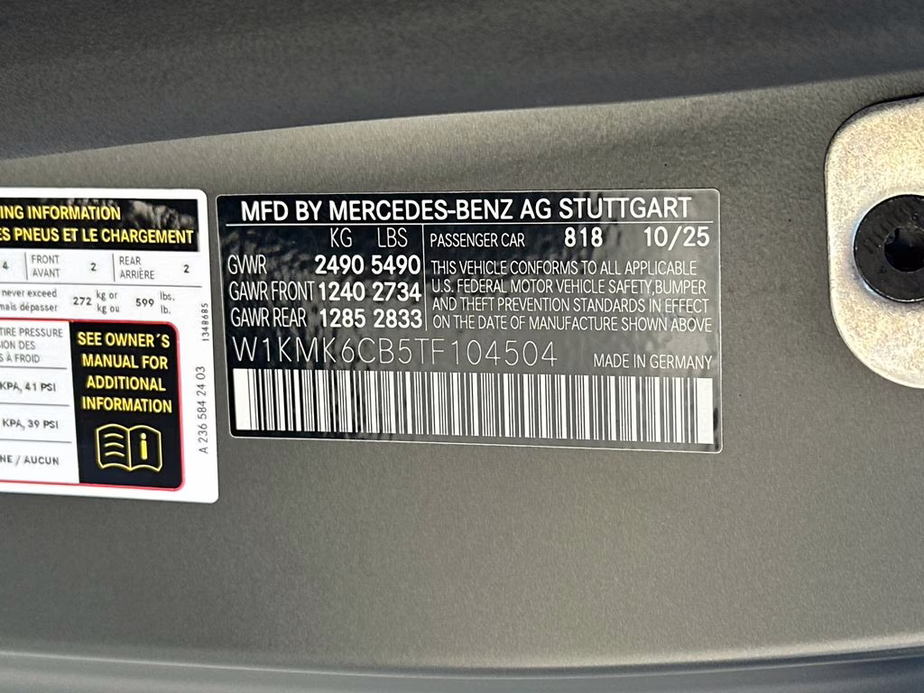 2026 Graphite Mercedes-Benz CLE CLE 53 AMG AWD Convertible