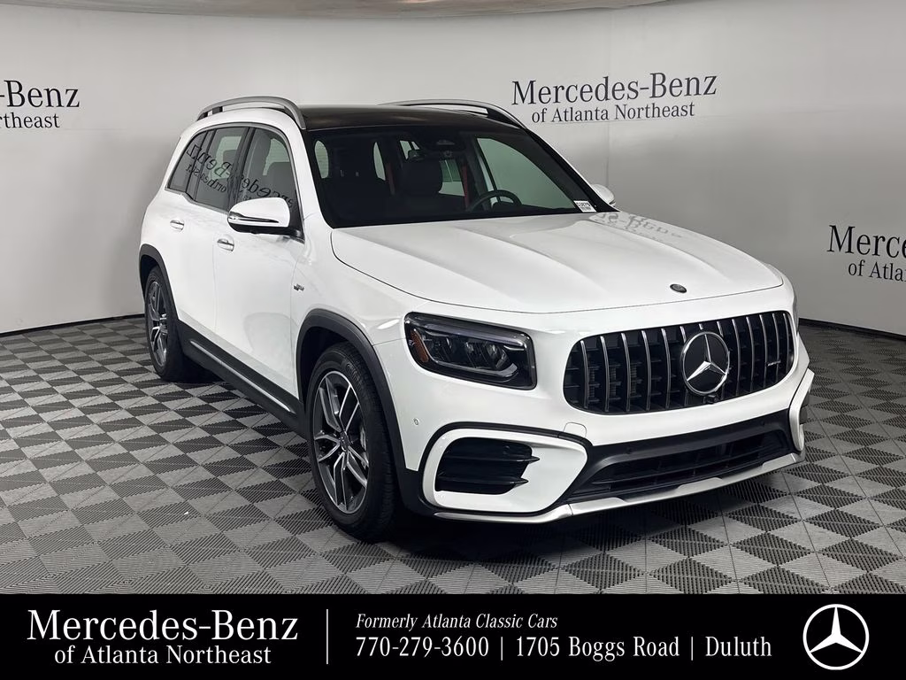 2026 Polar White Mercedes-Benz GLB GLB 35 AMG AWD SUV