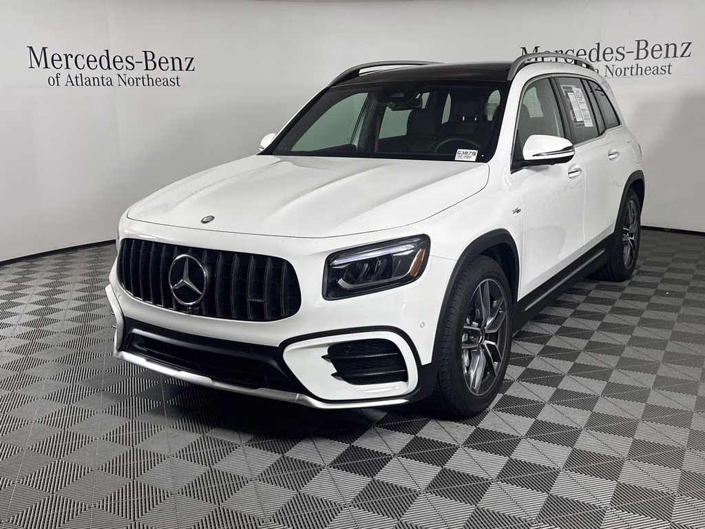 2026 Polar White Mercedes-Benz GLB GLB 35 AMG AWD SUV