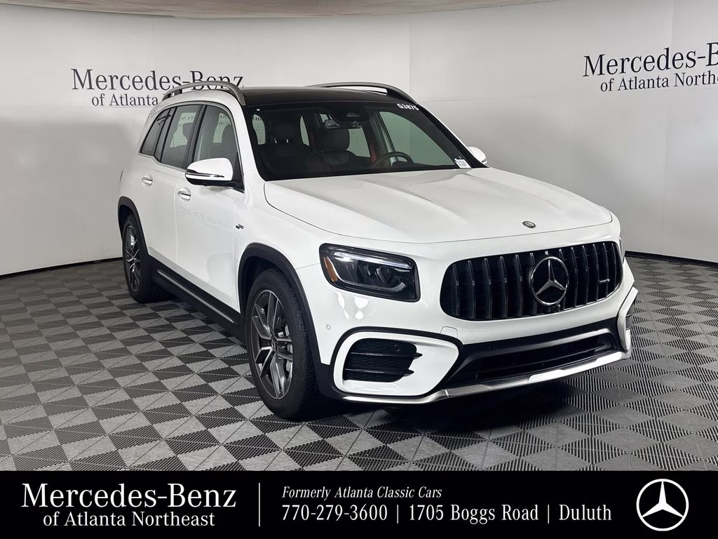 2026 Polar White Mercedes-Benz GLB GLB 35 AMG AWD SUV