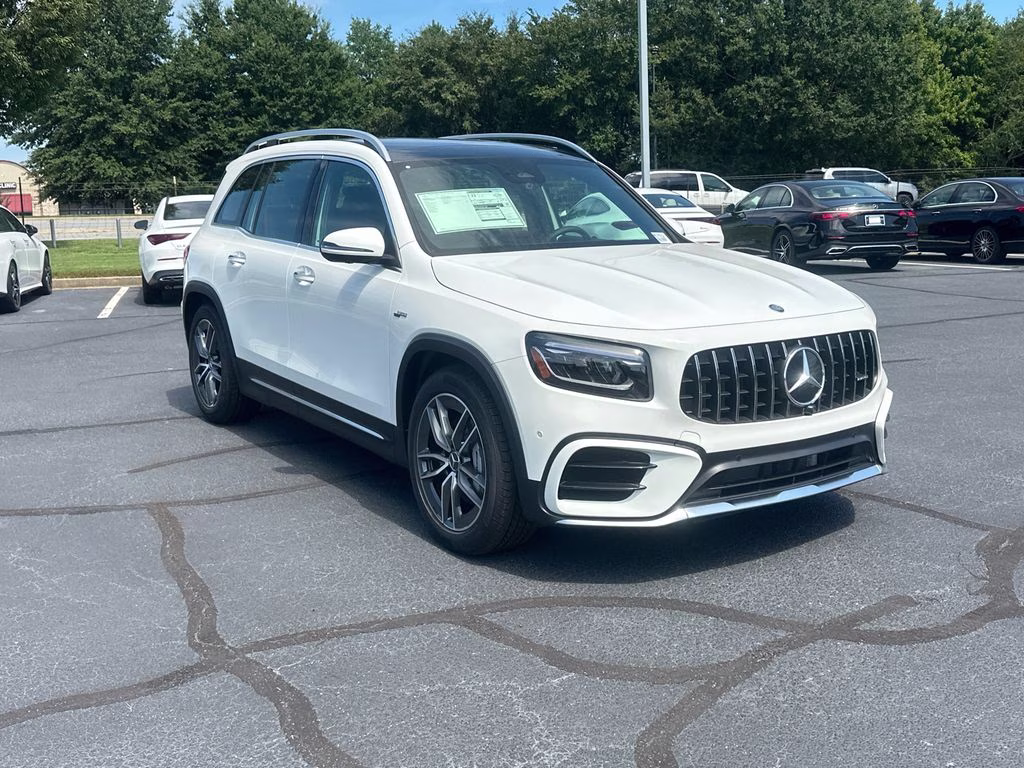2026 White Mercedes-Benz GLB GLB 35 AMG AWD SUV