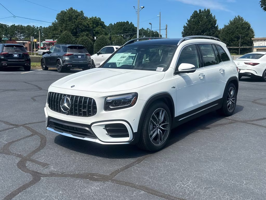 2026 White Mercedes-Benz GLB GLB 35 AMG AWD SUV