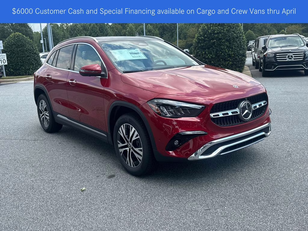 2026 Red Mercedes-Benz GLA GLA 250 AWD SUV