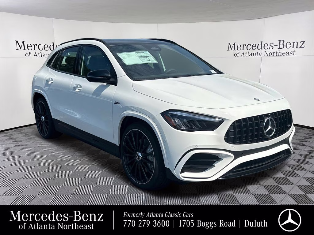 2026 White Mercedes-Benz GLA GLA 35 AMG AWD SUV