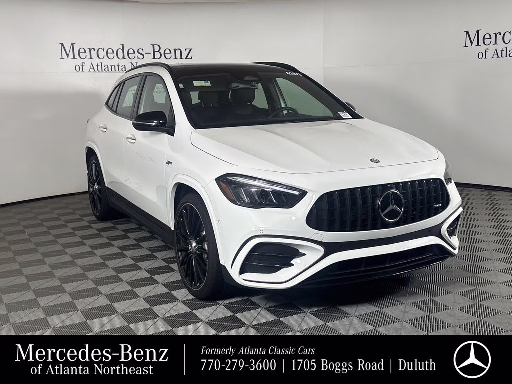 2026 Polar White Mercedes-Benz GLA GLA 35 AMG AWD SUV