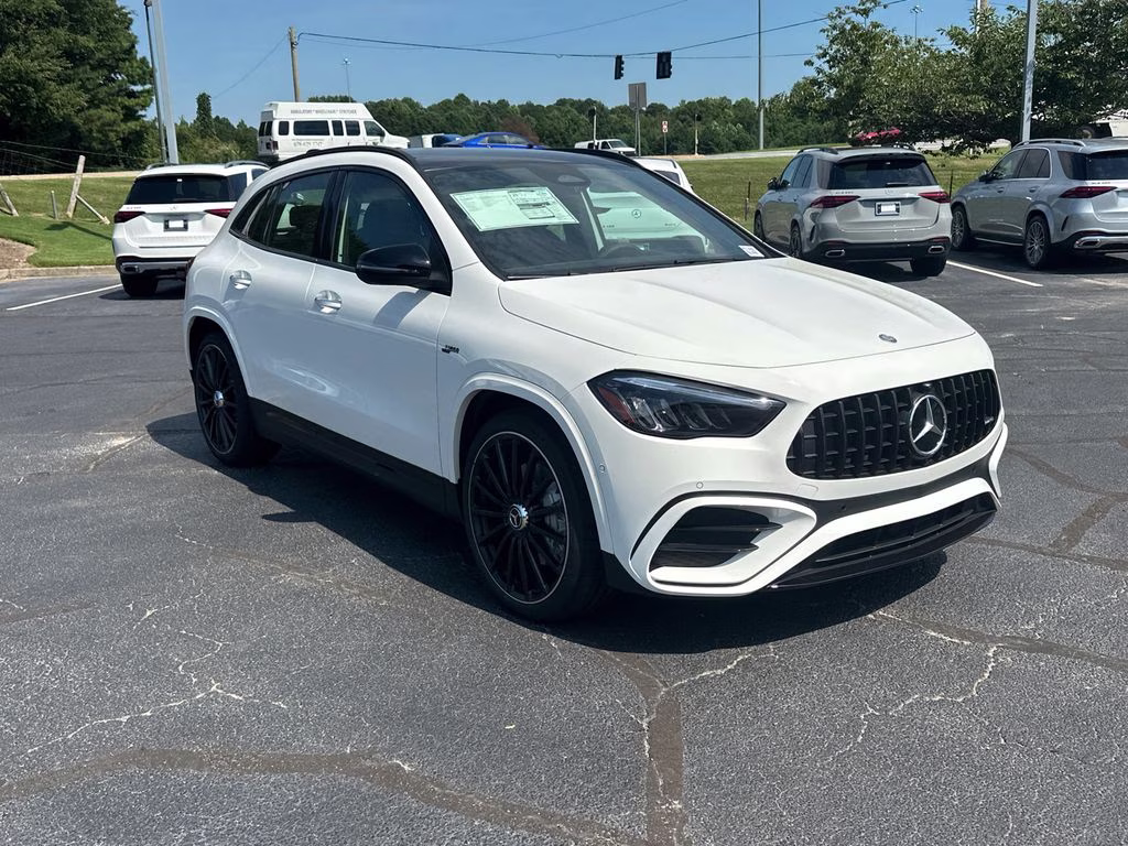 2026 White Mercedes-Benz GLA GLA 35 AMG AWD SUV